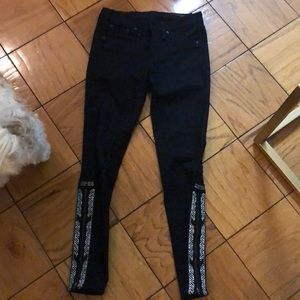 Rag and bone dark blue denim jeans